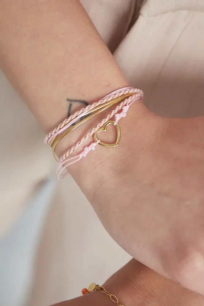 Armband summer flow lover - roze goud - Image 2