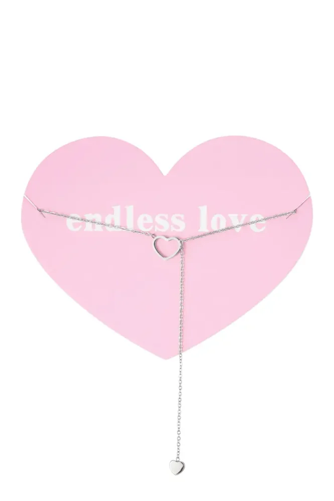 Ketting op een kaartje