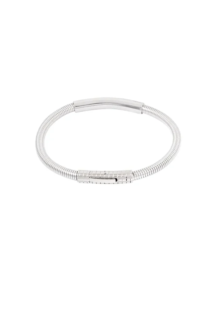 Zilveren mannenarmband
